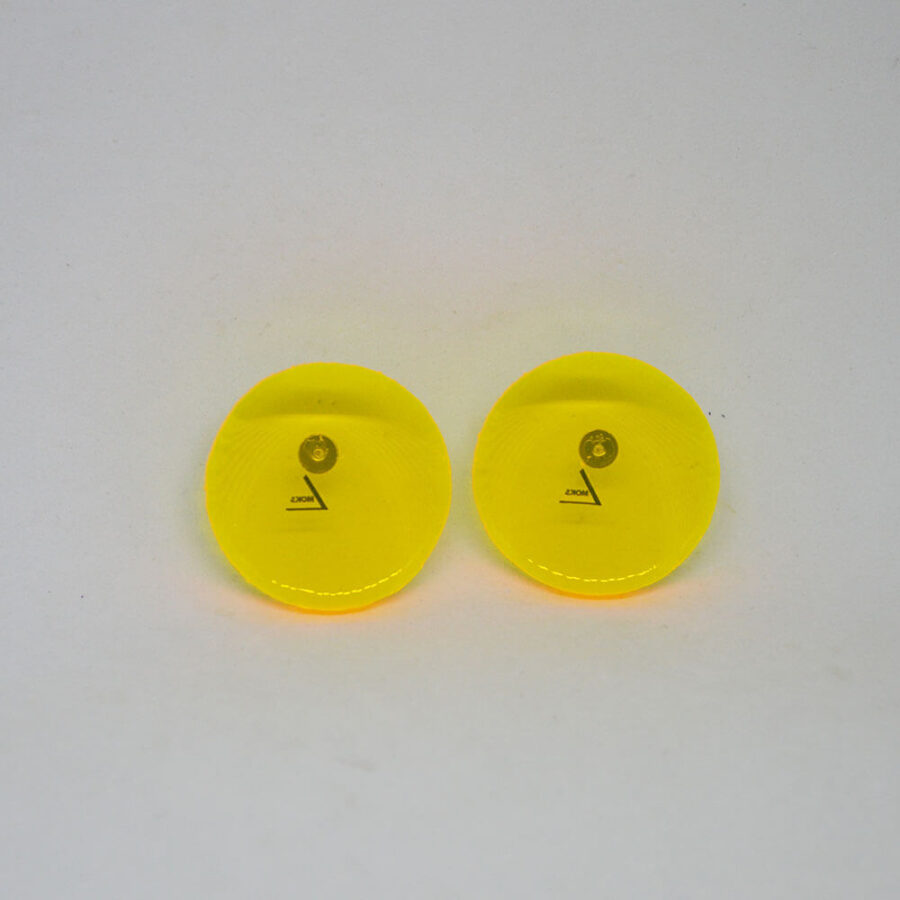 Ava amarelo transparente