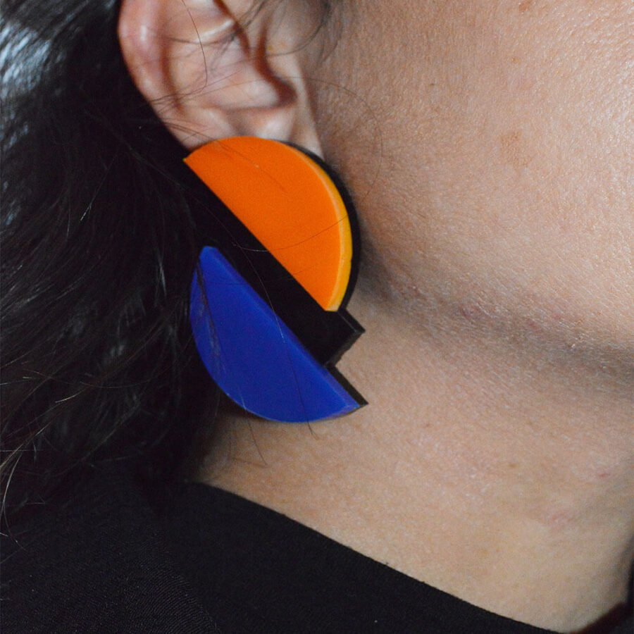 Gêmeos laranja, preto e azul - Image 3