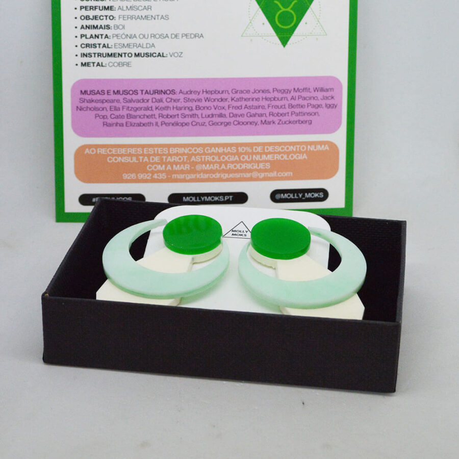 Touro bege e verde - Image 4