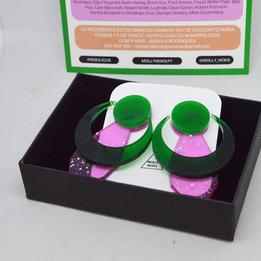 Touro rosa brilho e verde - Image 3