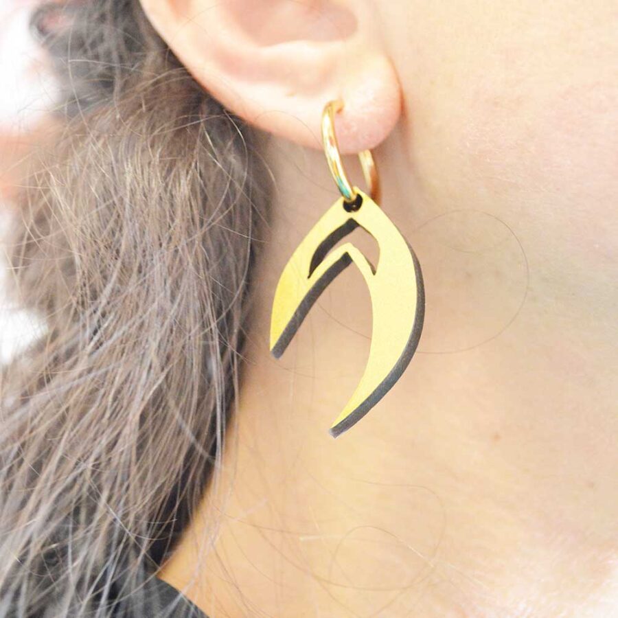 Escorpião castanho e dourado brilho - Image 4