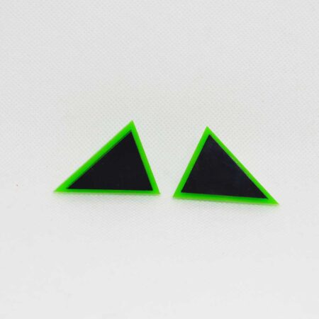 Audrey verde forte e preto