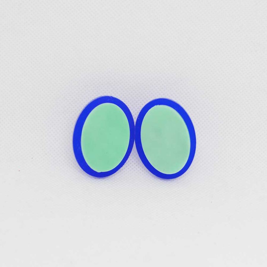Diana azul e verde mar