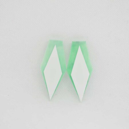 Bowie verde mármore e branco