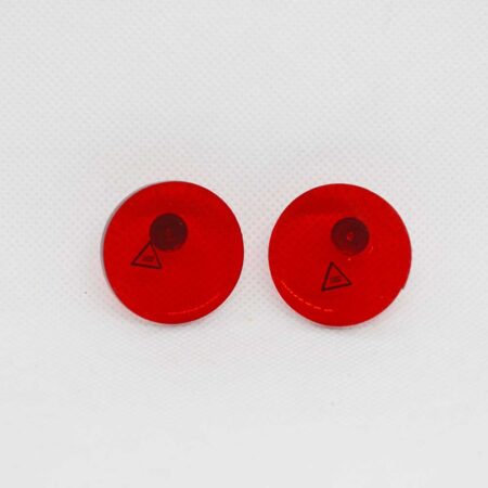 Ava vermelho transparente