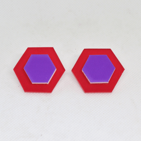 Amália morango e roxo