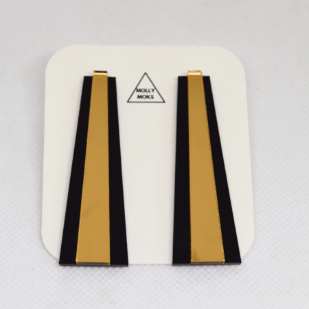 Elizabeth preto dourado