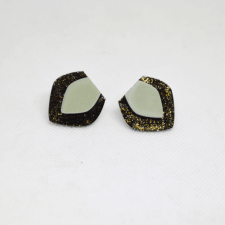 Johnny preto brilho verde