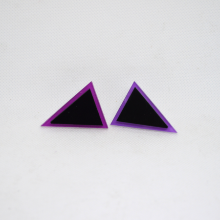 Audrey roxo e uva com preto