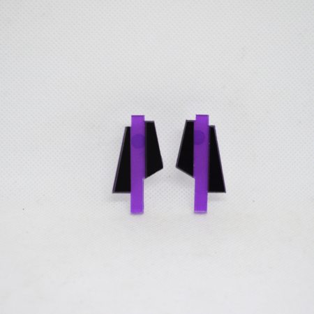 Rita preto e roxo