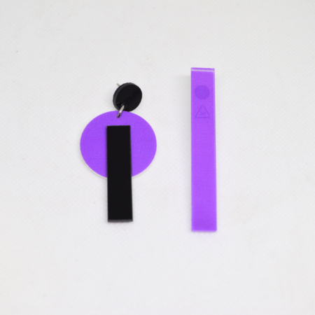 Nina e Debbie preto e roxo