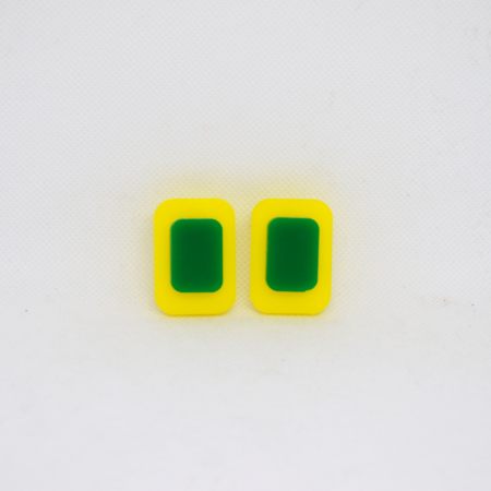 Coco amarelo e verde