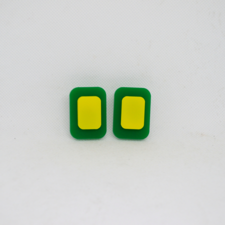 Coco verde e amarelo