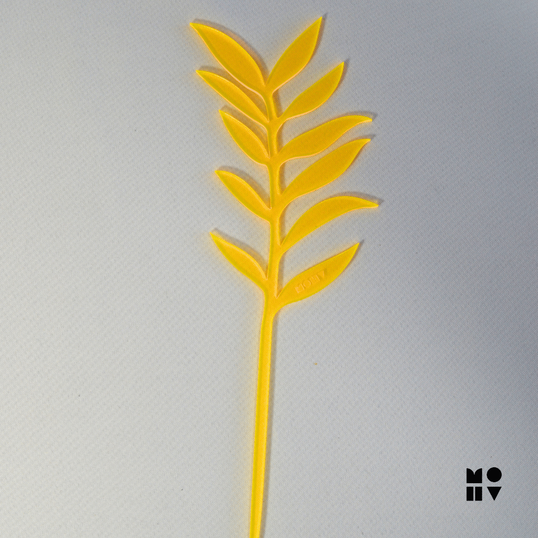 Arrepio amarelo neon