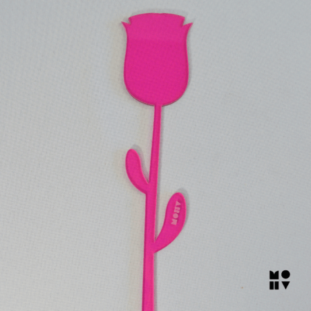 Desejo rosa transparente