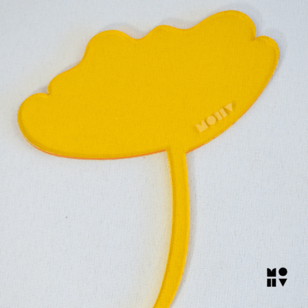 Saudade amarelo transparente