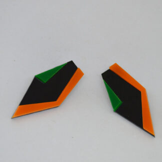 Bowie Fame - preto, laranja e verde