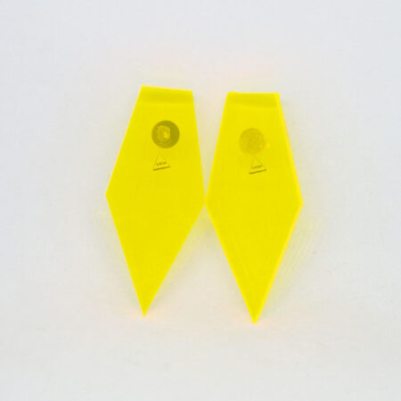 Bowie amarelo neon