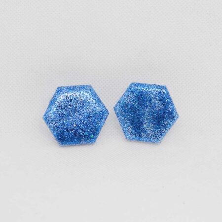 Amália glitter azul