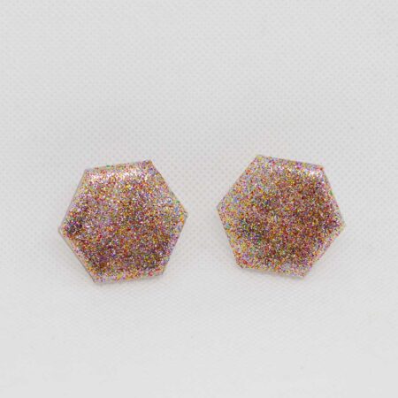 amalia transparente com glitter mix