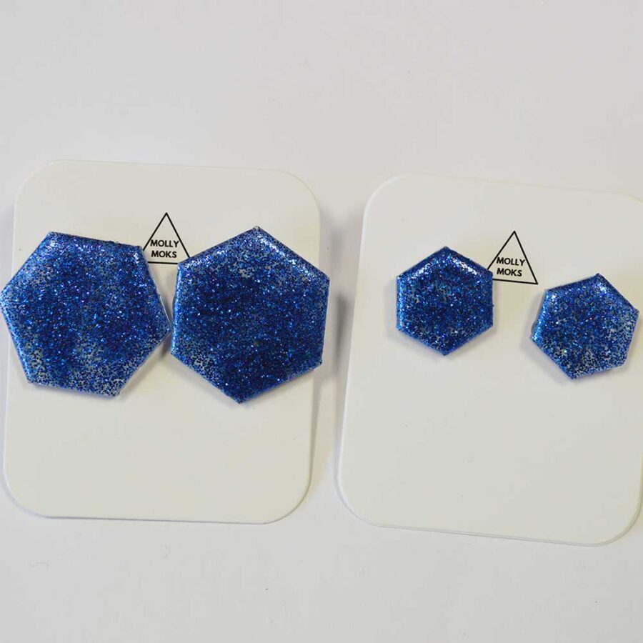 Amália Diana em pack de 2 azul glitter