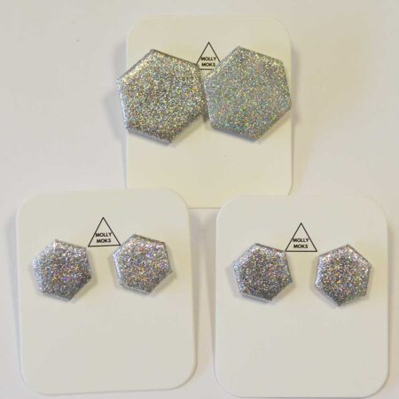 Amália em pack de 3 mix glitter