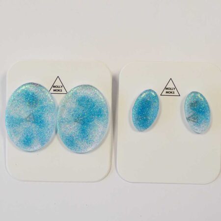 Diana em pack de 2 azul glitter