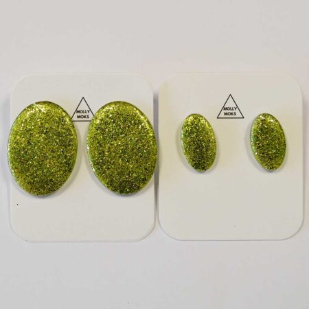 Diana em pack de 2 verde glitter