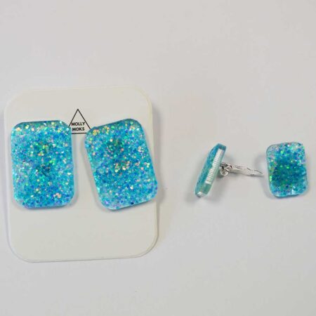 Coco em pack de 2 azul glitter (MINI EM MOLA)