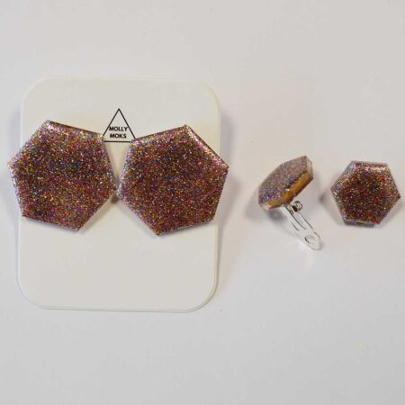 Amália em pack de 2 mix glitter (MINI EM MOLA)