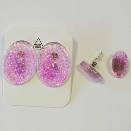 Diana em pack de 2 rosa glitter (MINI EM MOLA)