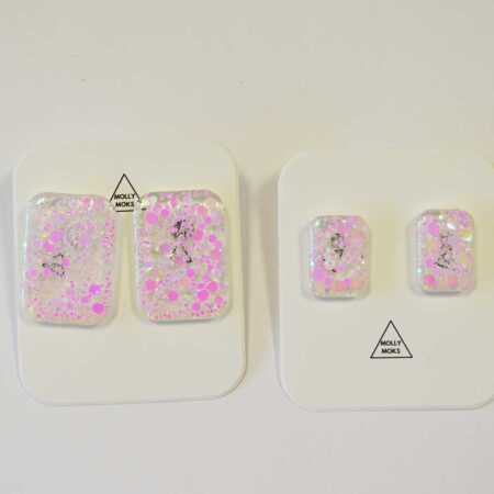 Coco em pack de 2 rosa holográfico glitter