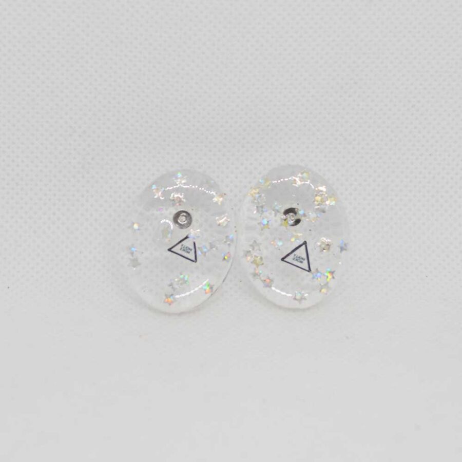 Diana S glitter rosa holografico