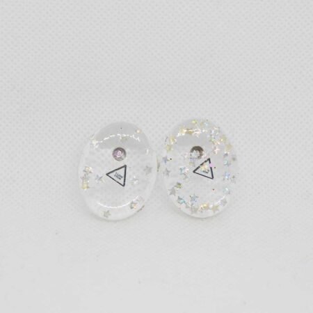 Diana S glitter rosa holografico