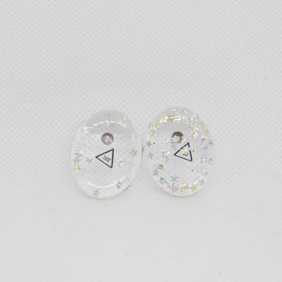 Diana S glitter rosa holografico