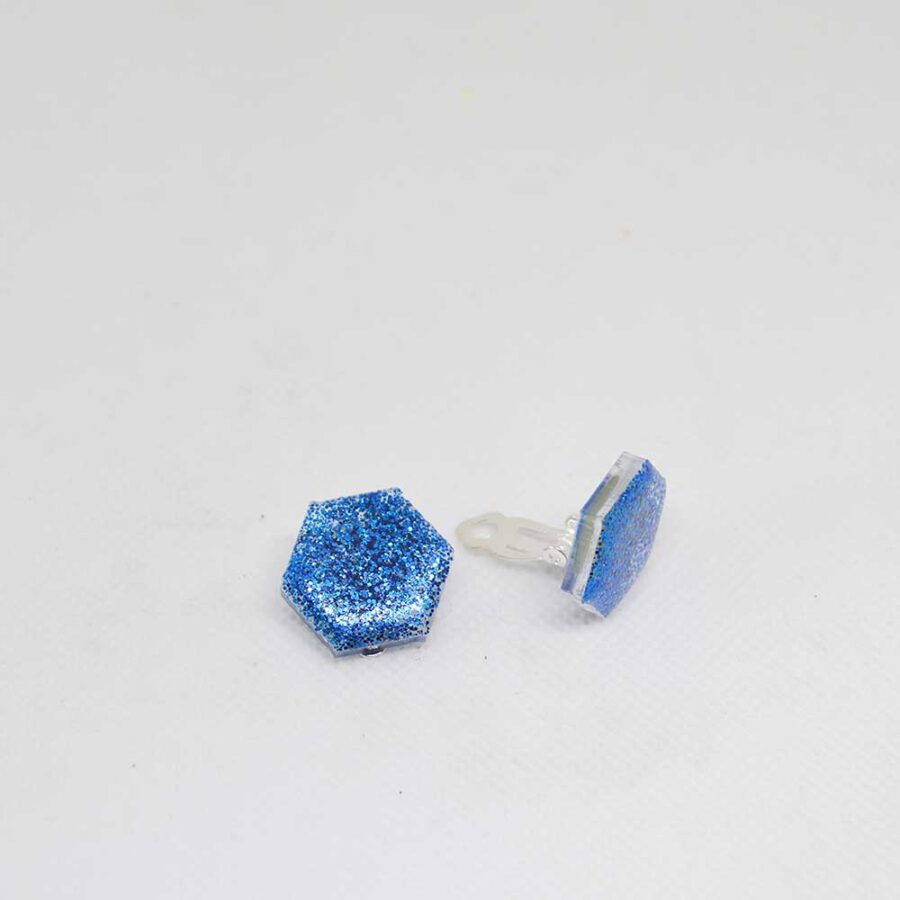 Mini Amália glitter azul- MOLA
