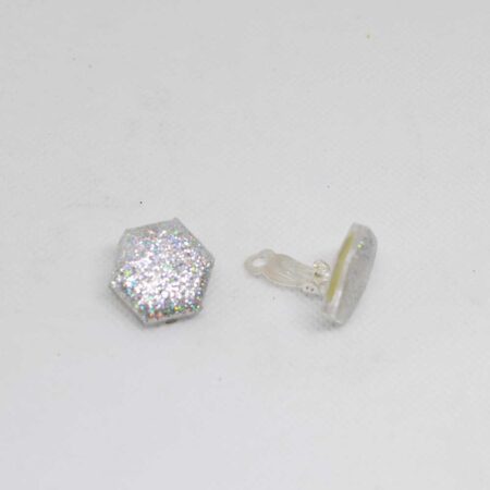 Mini Amália glitter prateado MOLA