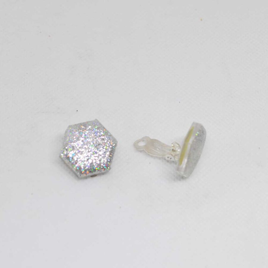 Mini Amália glitter prateado MOLA