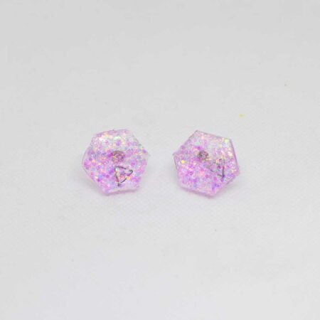 Mini Amália glitter rosa
