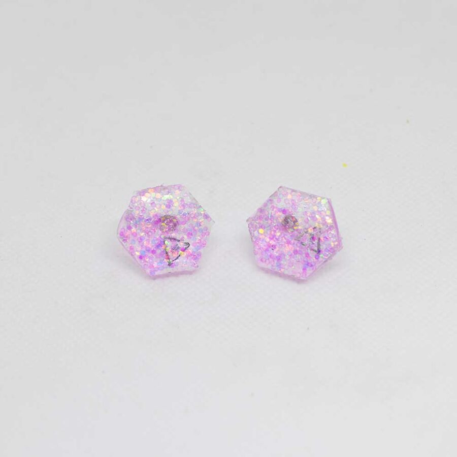 Mini Amália glitter rosa