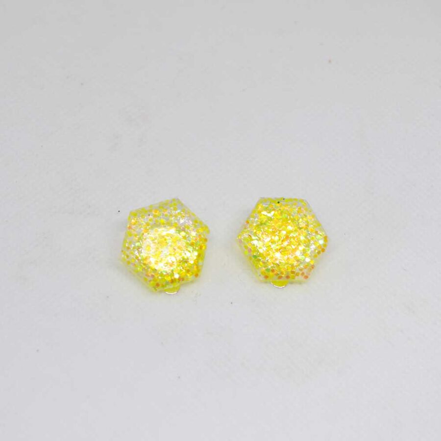 Mini Amália glitter amarelo MOLA