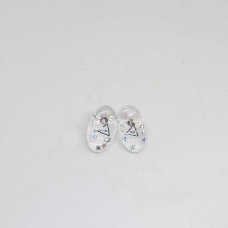 Mini Diana transparente com estrelas