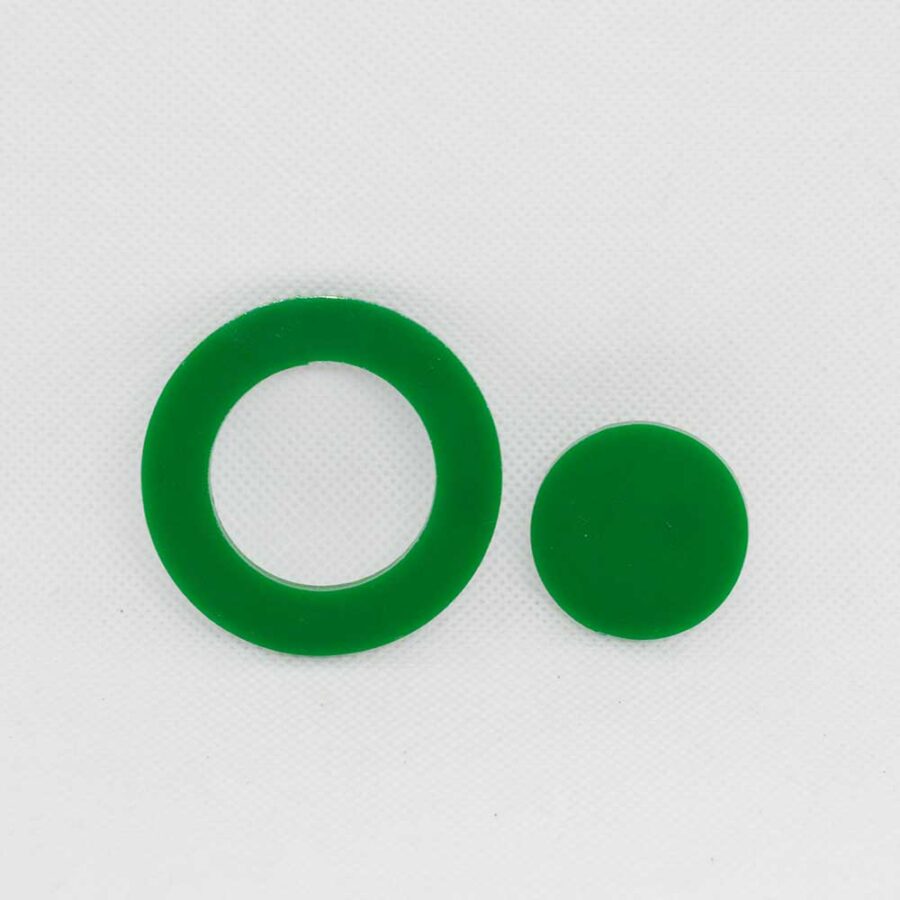 Par trocado Brigitte e Ava verde