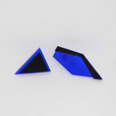 Par trocado Audrey e Bowie azul e preto